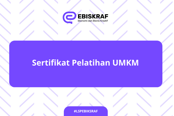 Sertifikat Pelatihan UMKM