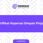 Sertifikat Koperasi Simpan Pinjam