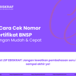 5 Cara Cek Nomor Sertifikat BNSP