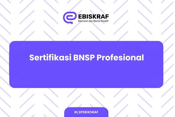 Sertifikasi BNSP