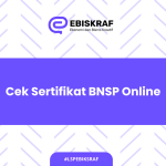 Cek Sertifikat BNSP Online