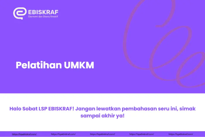 Pelatihan UMKM