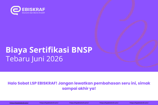 Biaya Sertifikasi BNSP