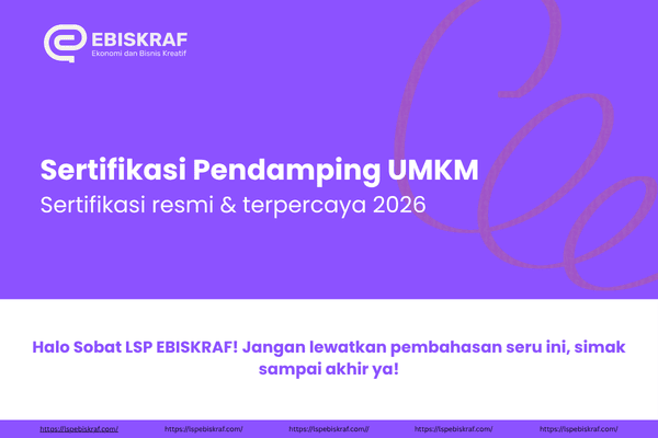 Sertifikasi Pendamping UMKM
