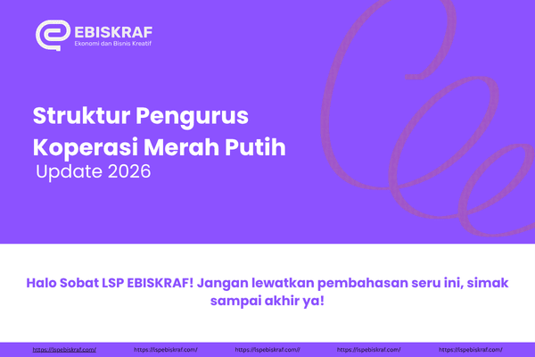 Struktur Pengurus Koperasi Merah Putih