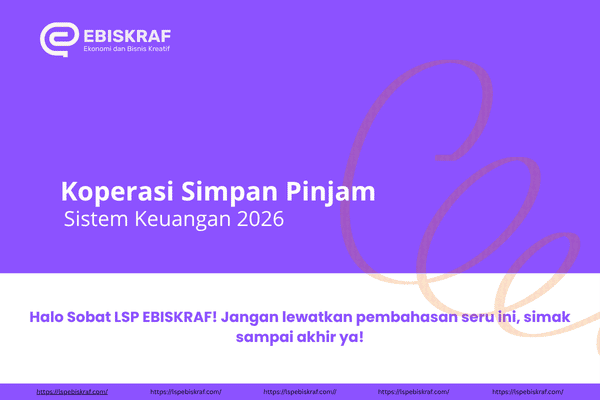Koperasi Simpan Pinjam Sistem Keuangan 2026