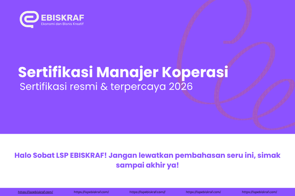 Sertifikasi Manajer Koperasi