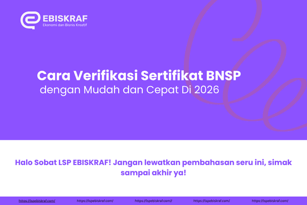Sertifikasi Kewirausahaan BNSP