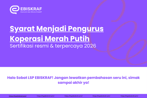 Syarat Menjadi Pengurus Koperasi Merah Putih