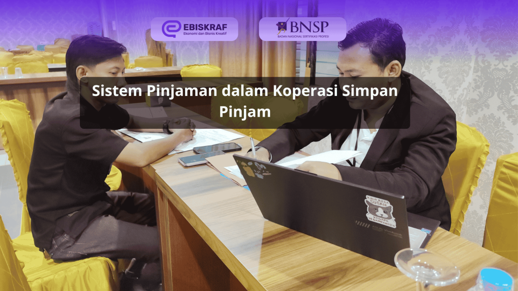 Diskusi pengajuan pinjaman dalam koperasi simpan pinjam