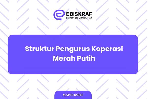 struktur pengurus koperasi merah putih