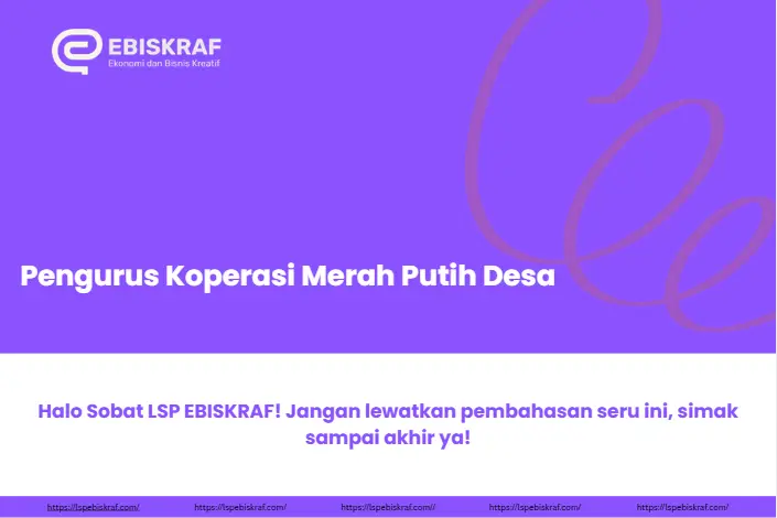 Pengurus Koperasi Merah Putih Desa