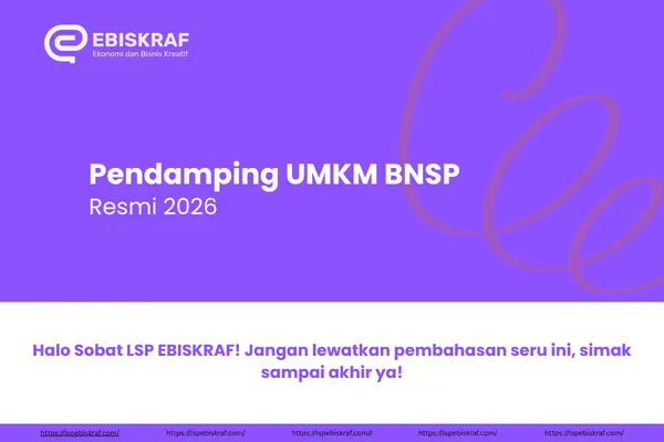 Pendamping UMKM BNSP