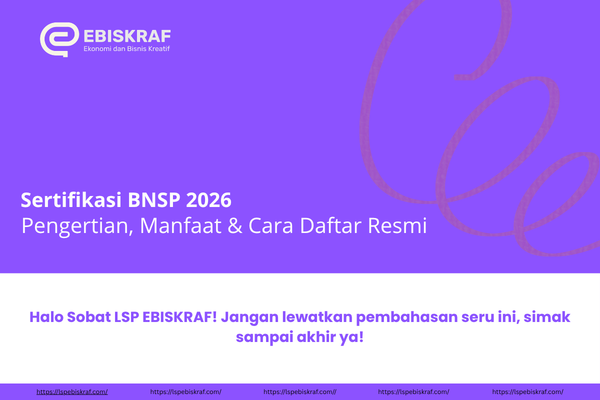Sertifikasi BNSP