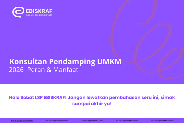 Konsultan pendamping UMKM memberikan solusi strategi untuk pelaku usaha