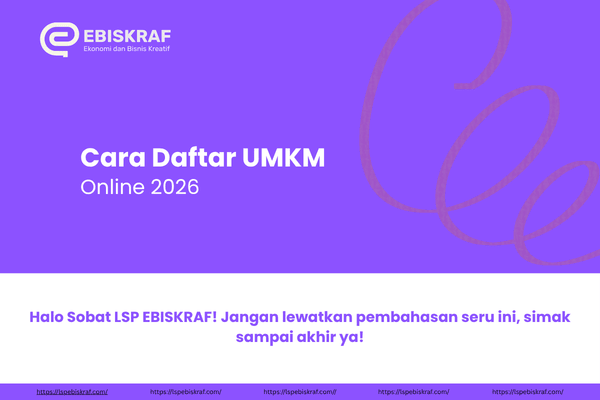 Cara Daftar UMKM Online 2026