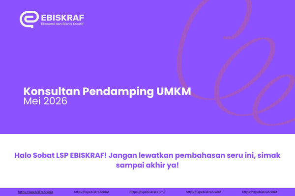 Konsultan Pendamping UMKM