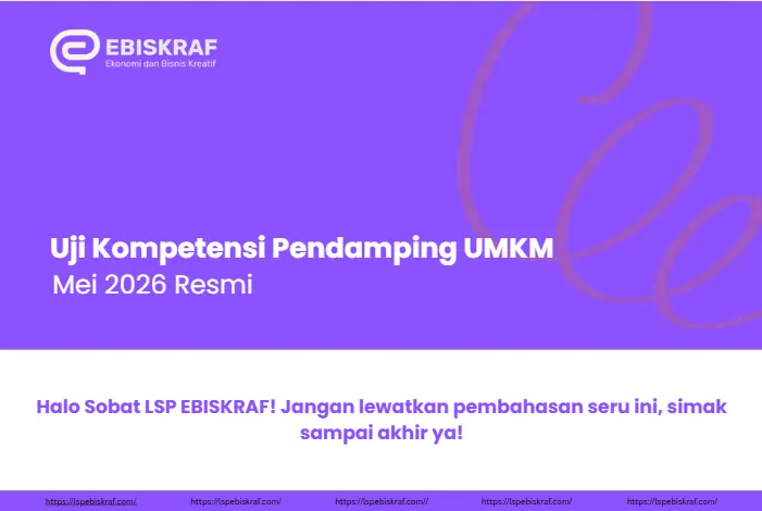Uji Kompetensi Pendamping UMKM