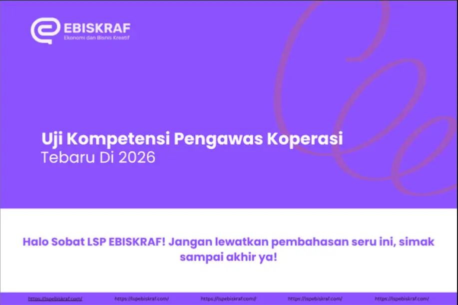 Uji Kompetensi Pengawas Koperasi