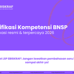 Sertifikasi Kompetensi BNSP