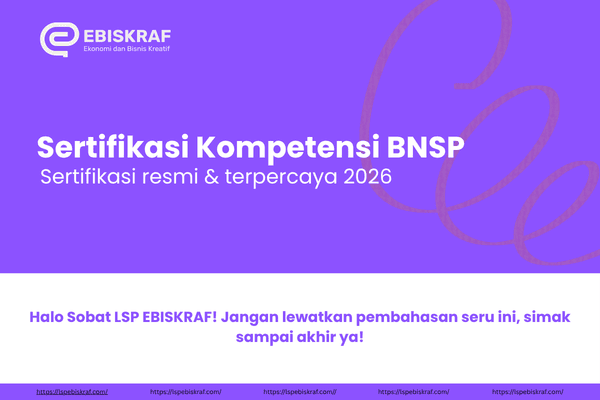 Sertifikasi Kompetensi BNSP