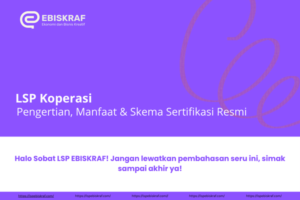 LSP Koperasi Lembaga Sertifikasi Profesi Koperasi BNSP 2026