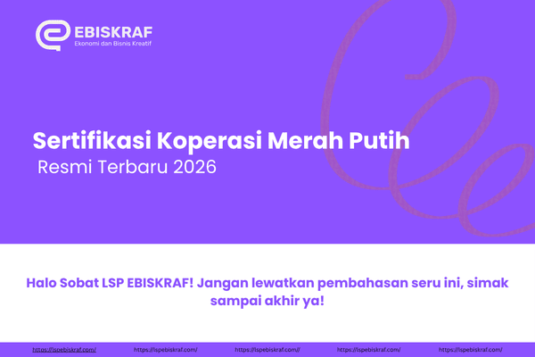Sertifikasi Koperasi Merah Putih Terbaru