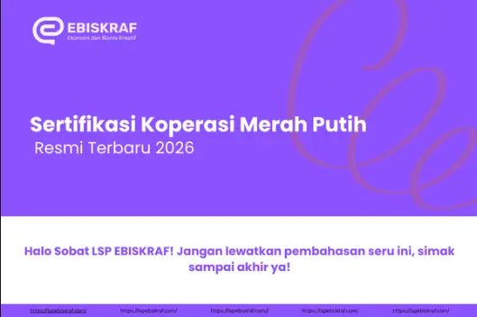 Sertifikasi Koperasi Merah Putih Terbaru